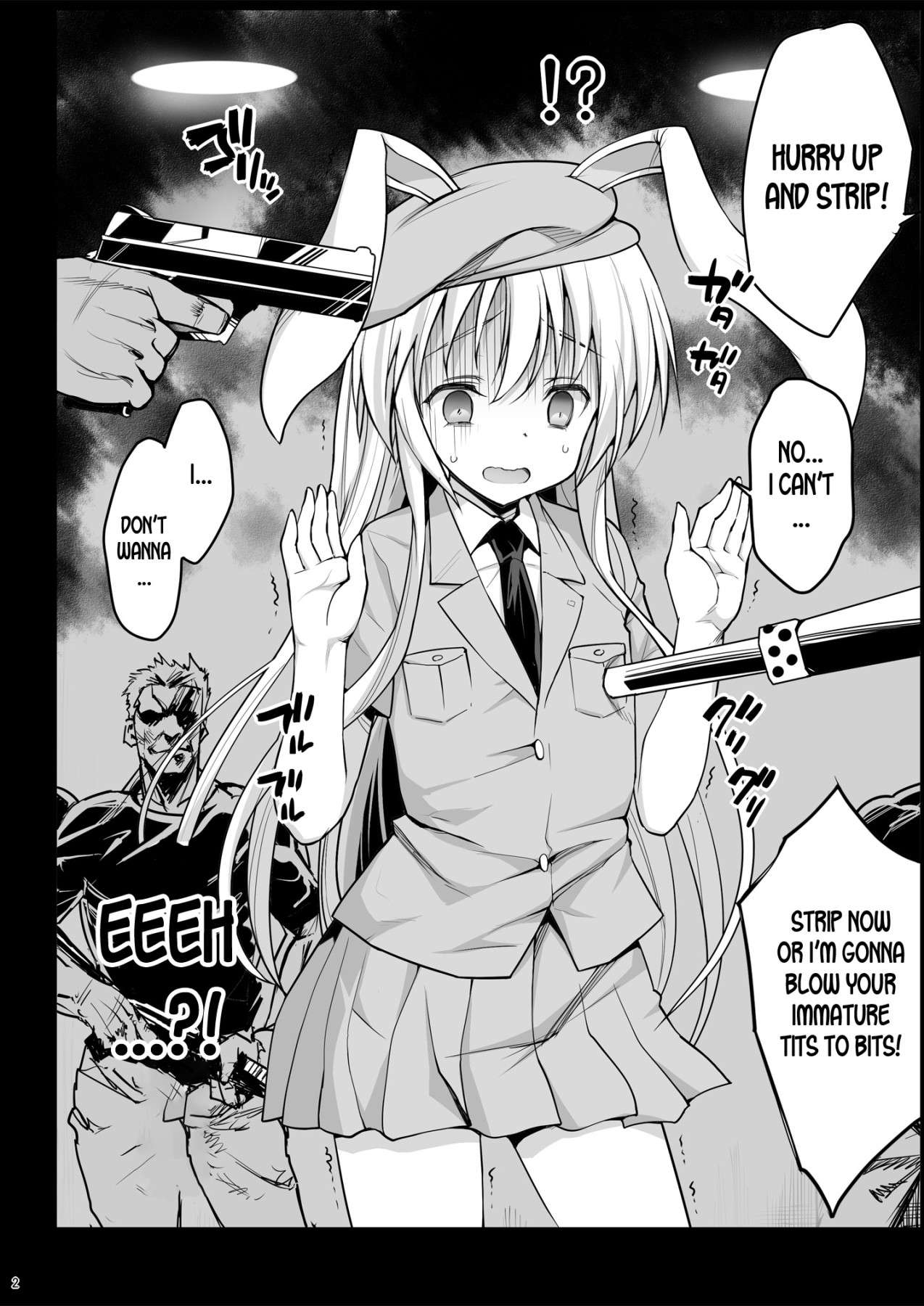 Hentai Manga Comic-Loli Udonge's H Misfortune-Read-3